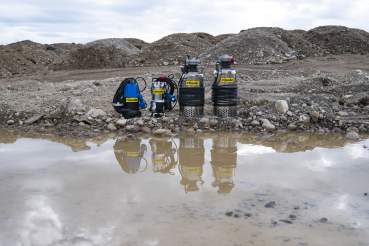 Rössle Tauchpumpe TERA, 4000 Watt, 1000 l/min, 60000 l/h Storz B Hochwasserpumpe